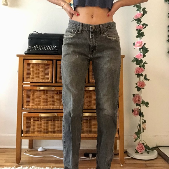 Lee’s Straight Leg Gray Jeans - Picture 4 of 4